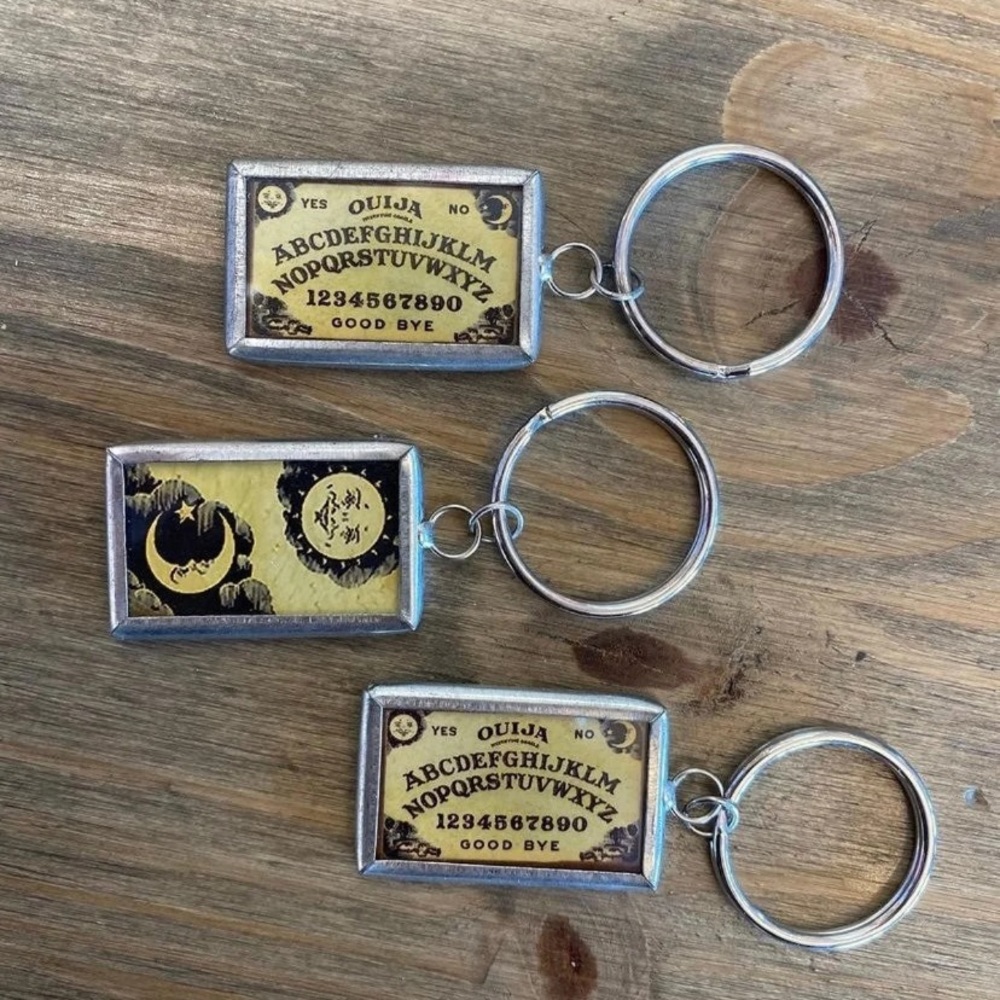 Ouija board keychains